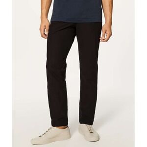 Lululemon Mens ABC Pant Classic Size 32x31 Black Warpstreme
